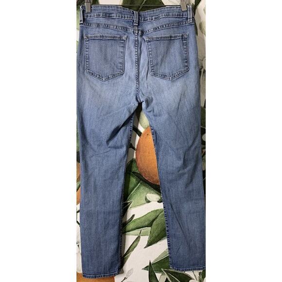 NYDJ Size 8 Lift Tuck Ankle Jeans Blue Denim - Picture 5 of 6
